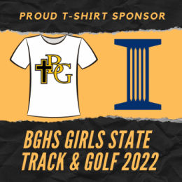 State T-Shirt Donation for BGHS Girls Track & Girls Golf