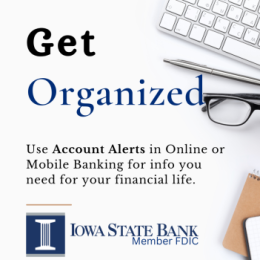 Get Organized with Account Alerts