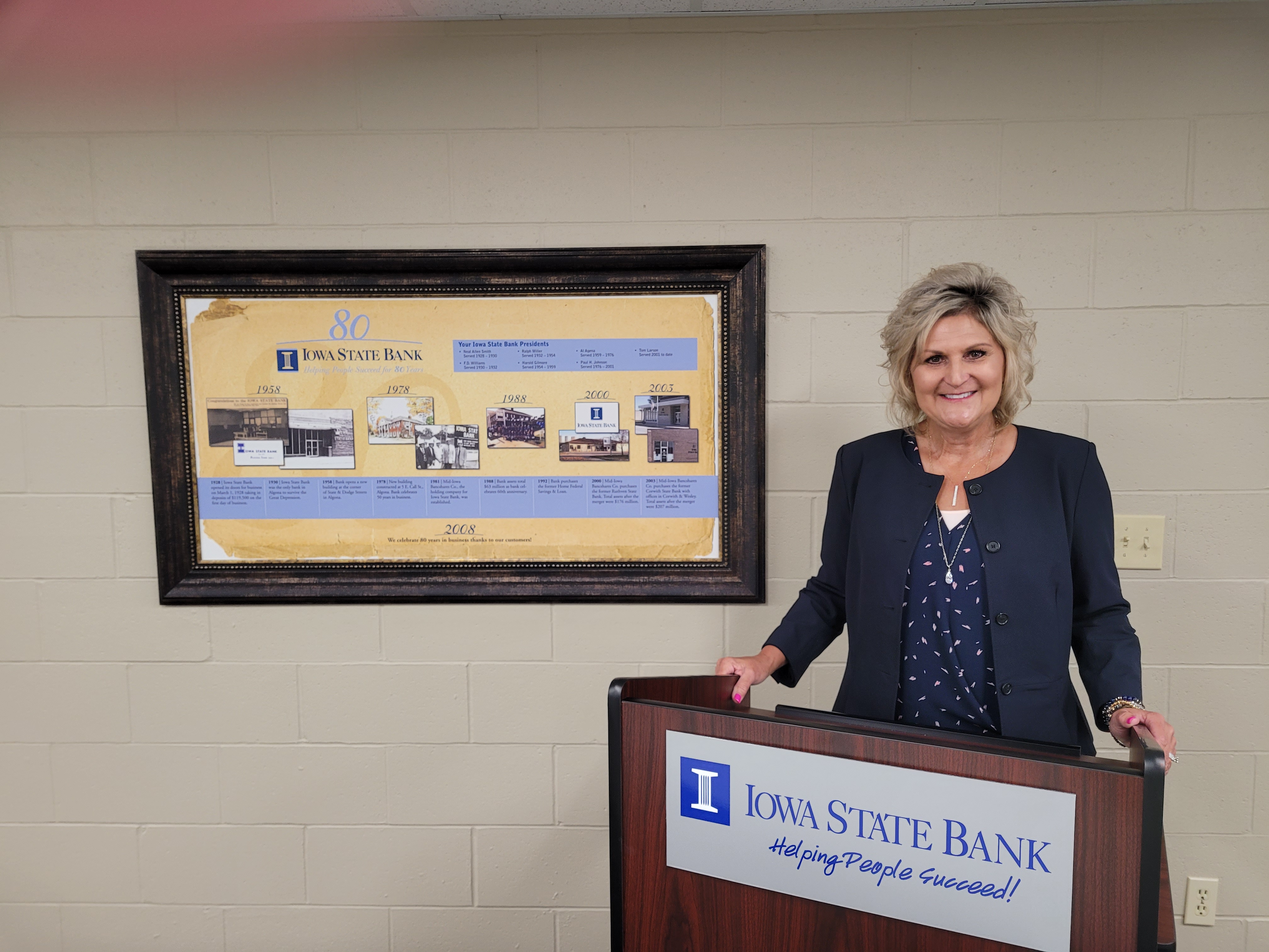 Vitzthum Named President/CEO of Iowa State Bank
