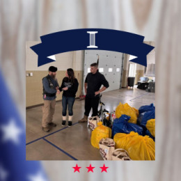 Red, White & Blue Christmas