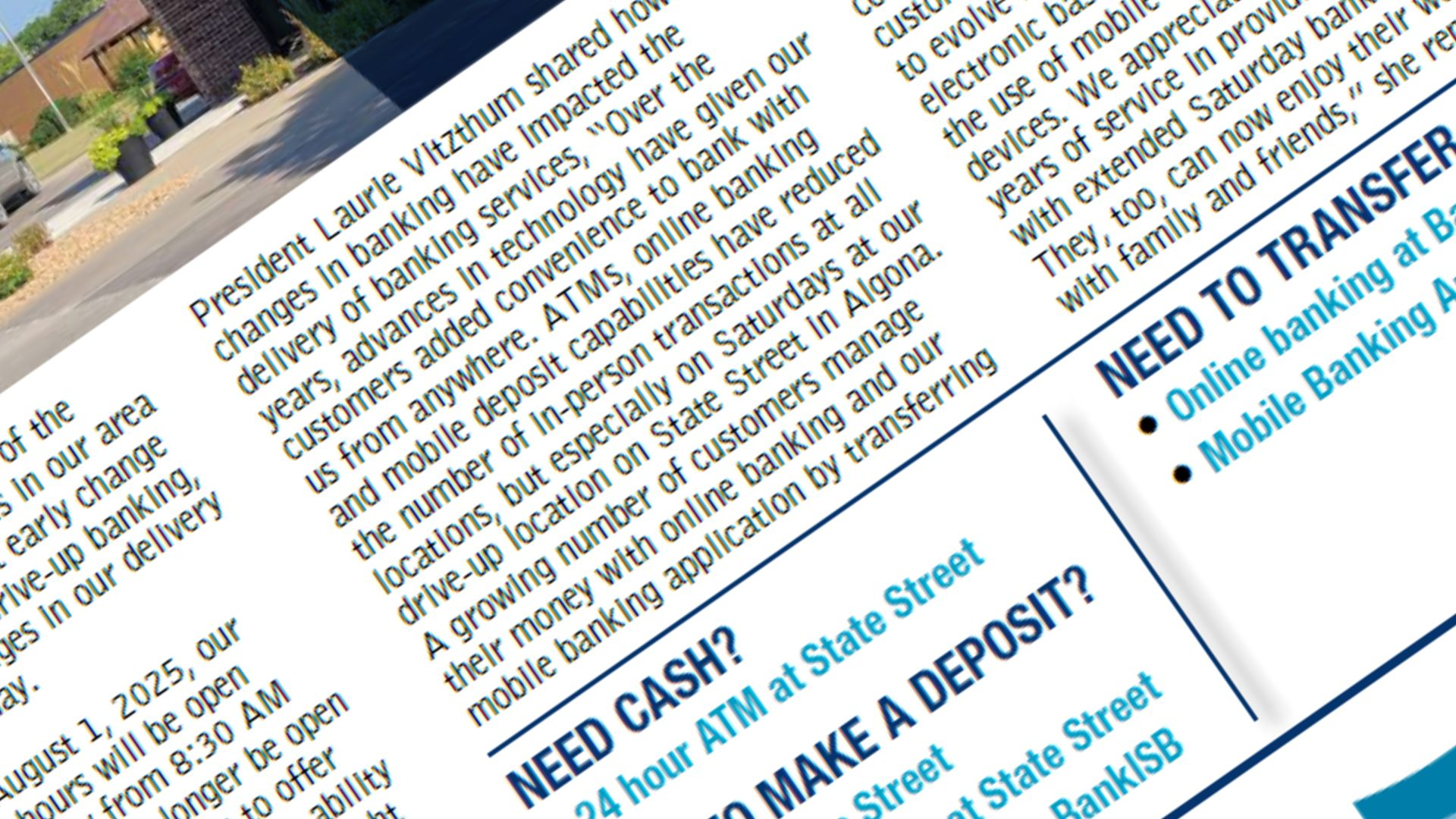 Summer 2025: Hometown Teller Newsletter