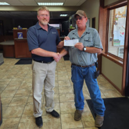 Bank Donates to Local Fire Departments including Ruthven
