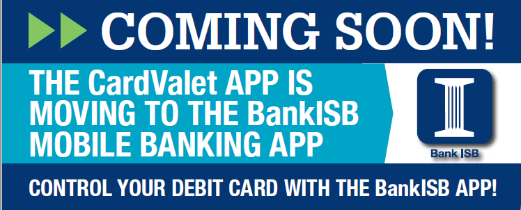 Coming Soon: Debit Card Controls within the BankISB App