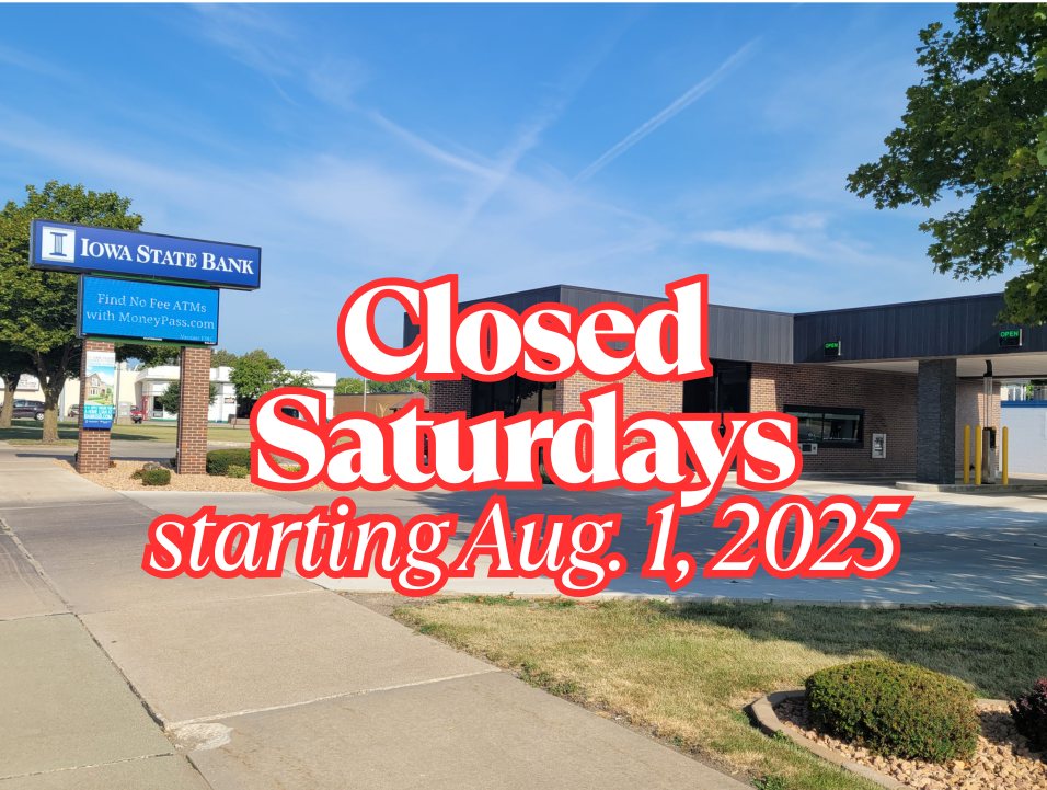 State Street Office Closed Sat. Starting August 1 State Street Office Closed Sat. Starting Aug. 1